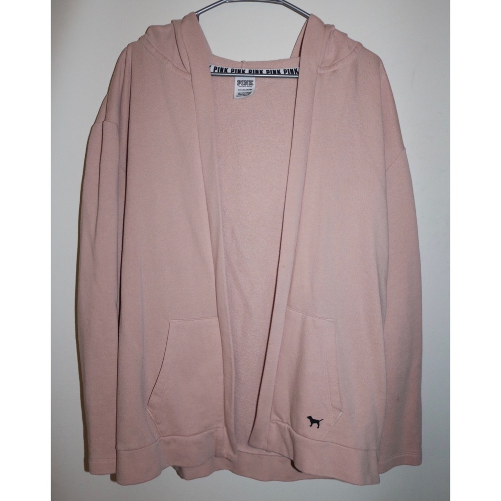 • VS Pink Hooded Cardigan